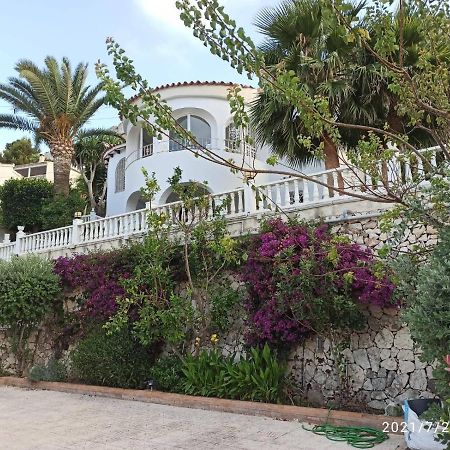 Villa Med Panoramautsikt Med Privat Pool I Calpe, Costa Blanca, Spanien Экстерьер фото